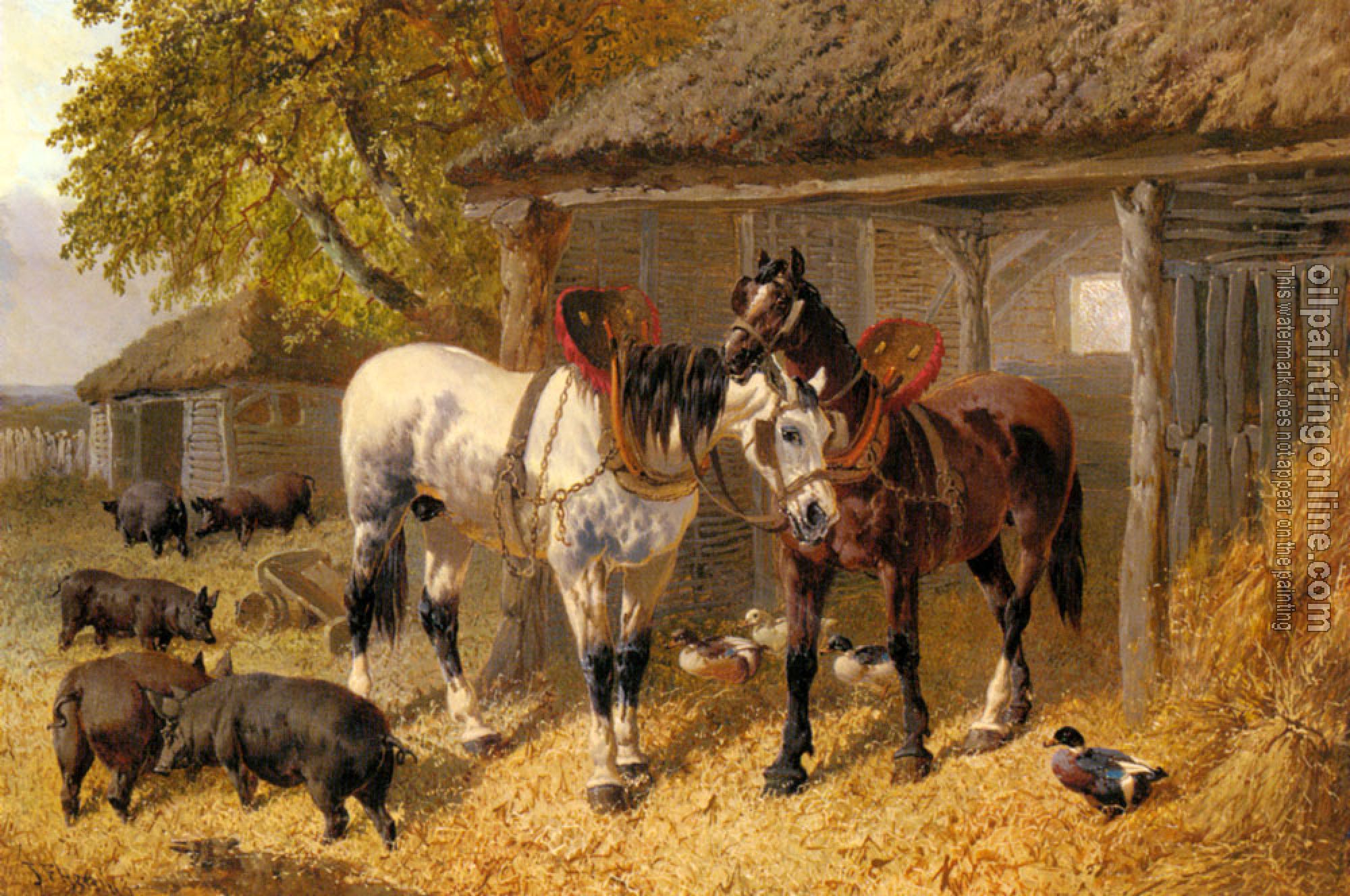 Herring, John Frederick Jr - The Farmyard